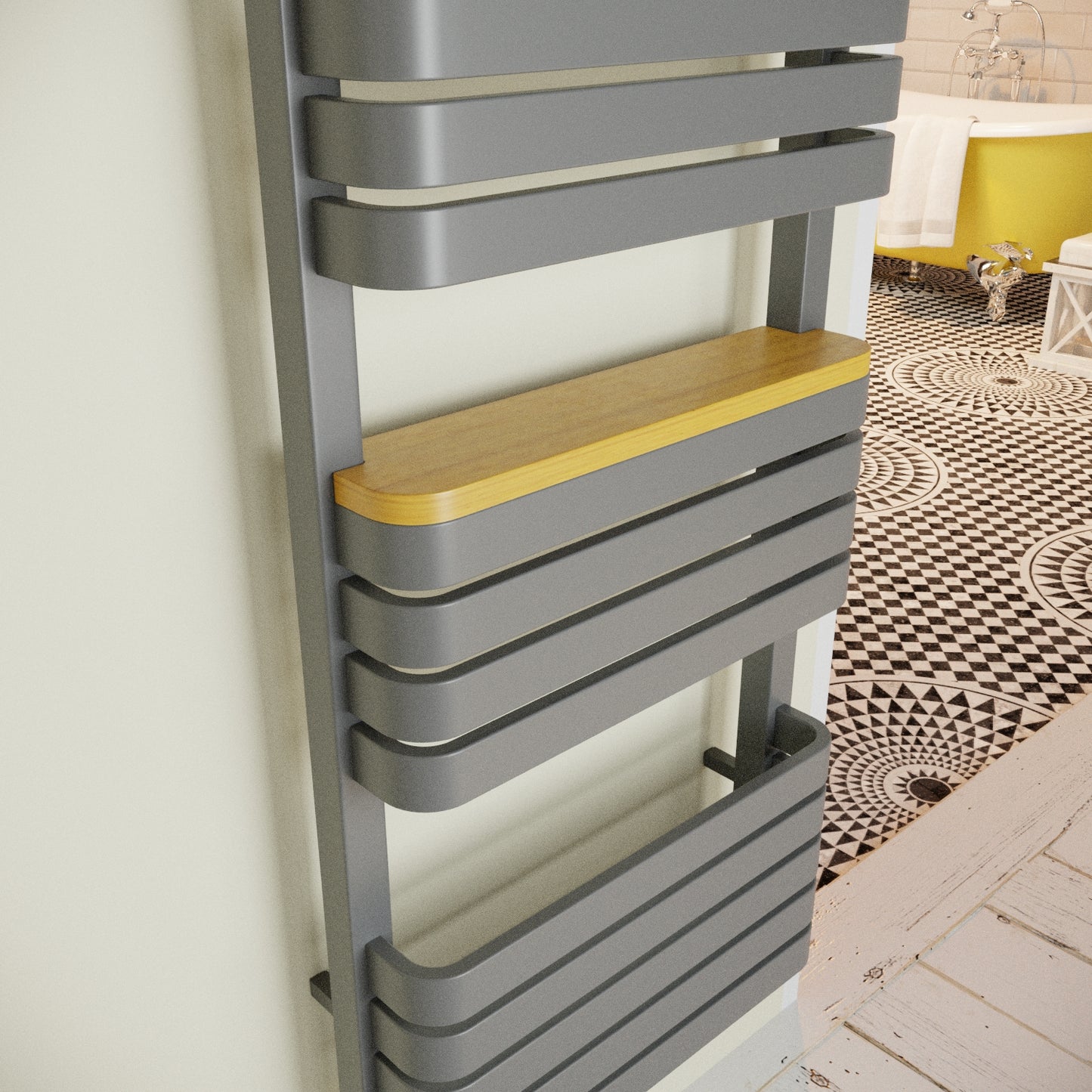 Tesoro Towel Rail Shelf