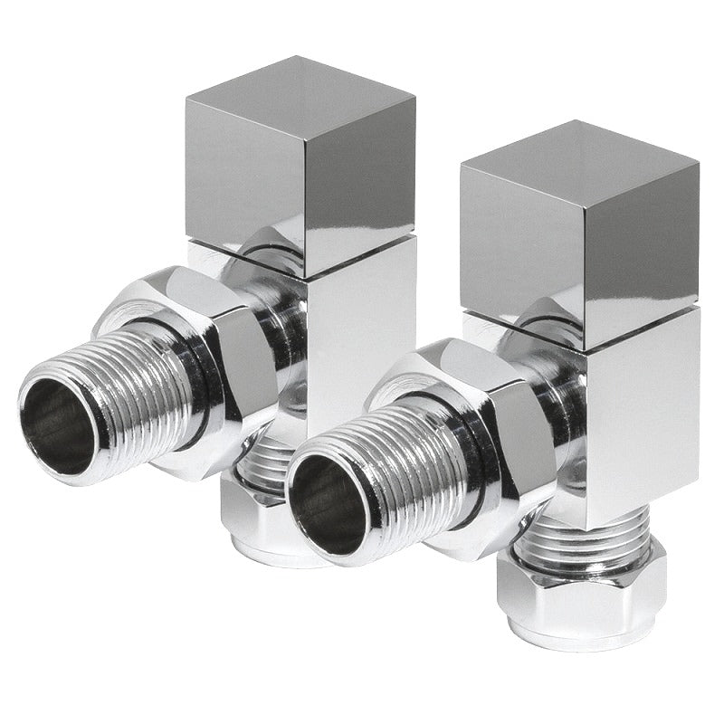 Essential Manual Square Radiator Valves