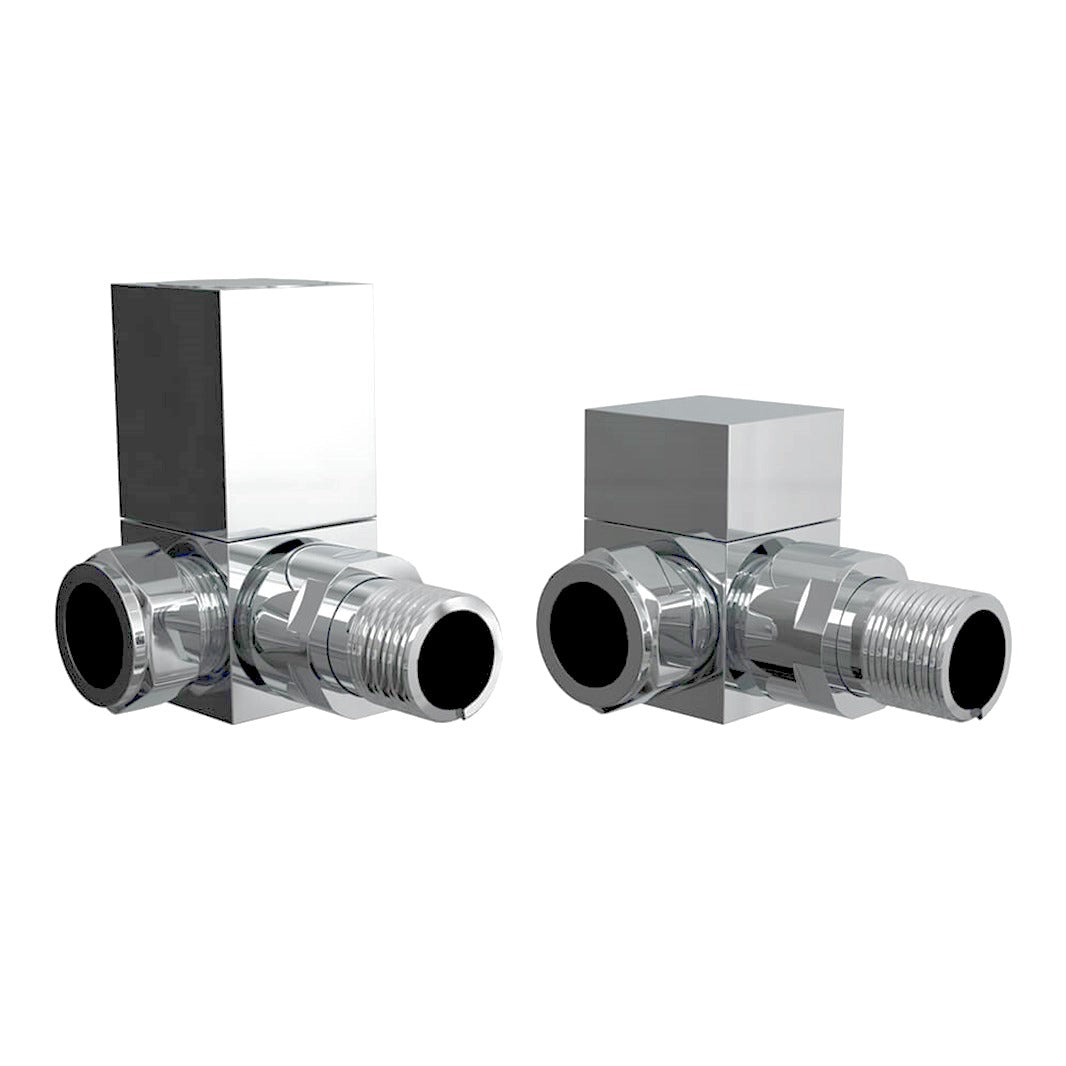 Essential Manual Square Radiator Valves