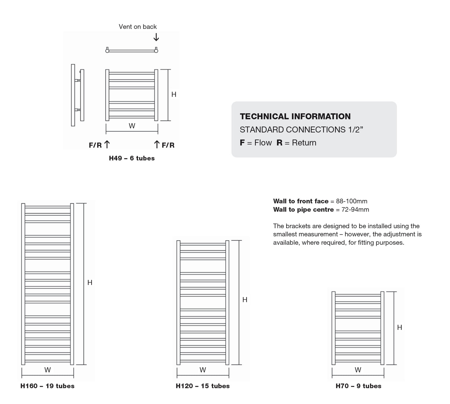 Rosa Towel Rail