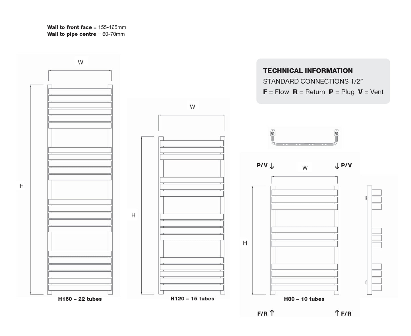 Tesoro Towel Rail